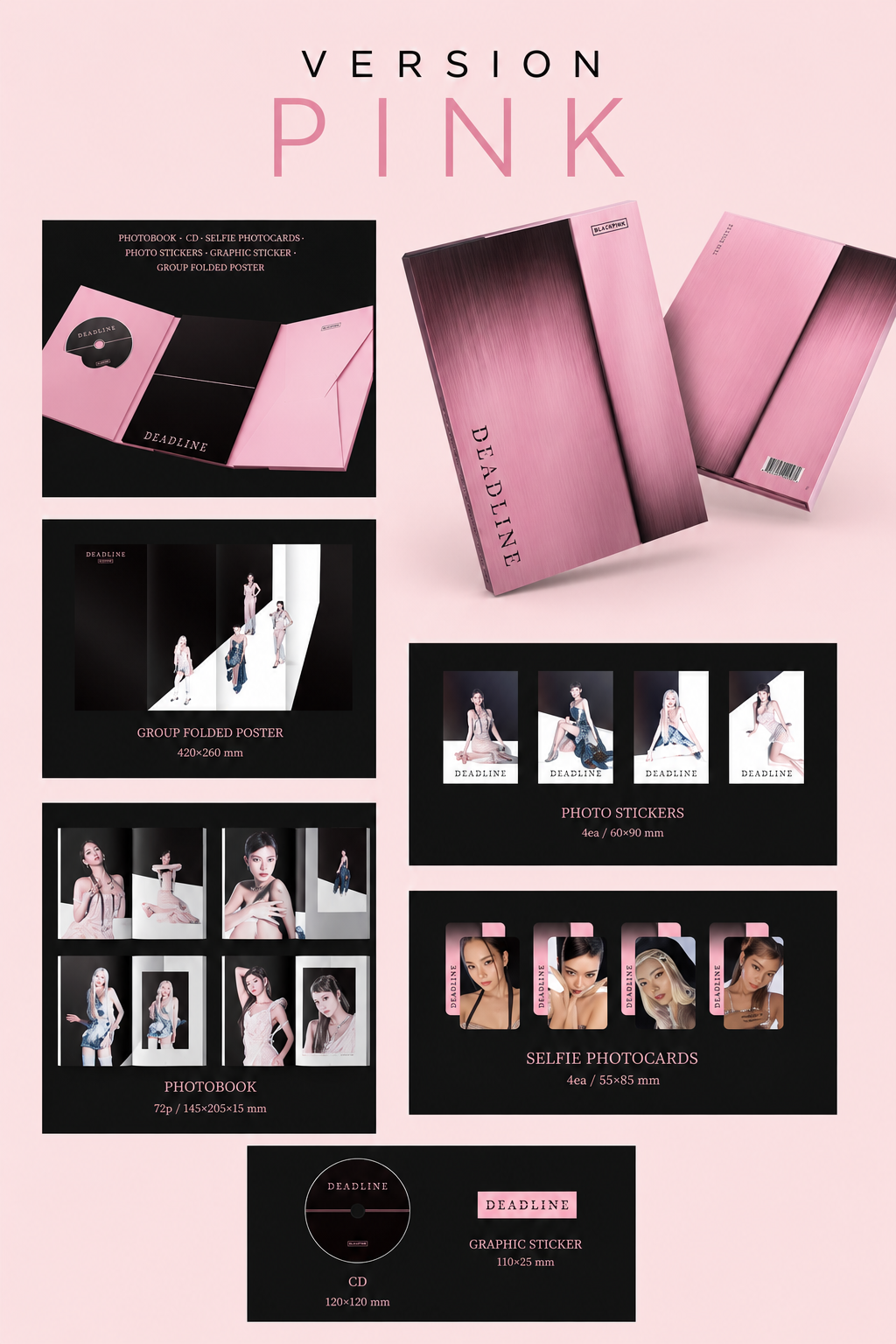 BLACKPINK 3rd MINI ALBUM [DEADLINE]