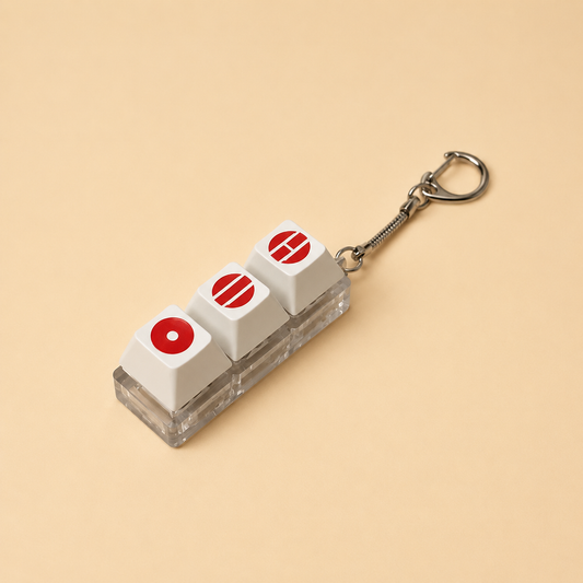 Llavero arirang BTS - estilo teclado