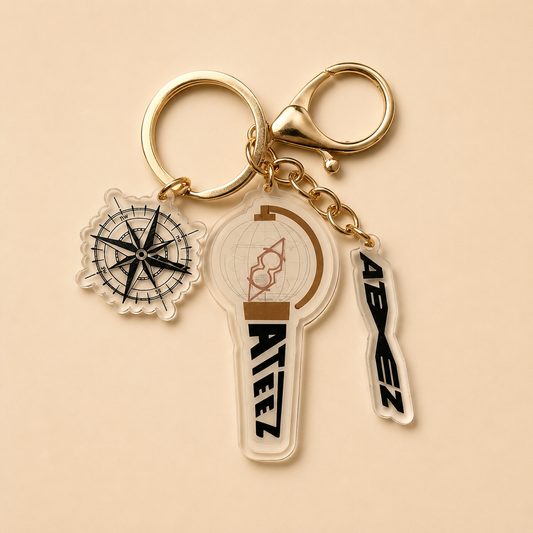 Llavero ATEEZ - lightstick ver.