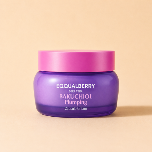 Eqqualberry Bakuchiol plumping capsule cream